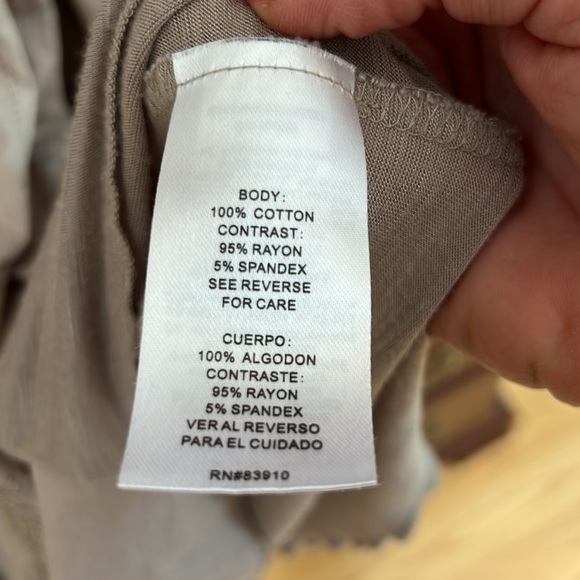 Women’s button down jersey blouse 100% cotton - Picture 6 of 6